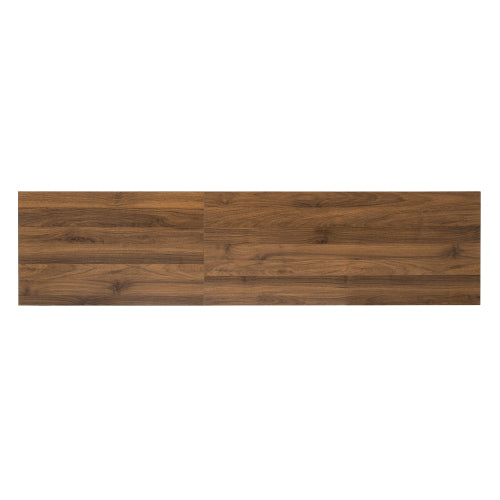 70.8 inch Walnut Fluted Flip Door TV Stand Low Profile Media Console For 65¨C80 Inch TV