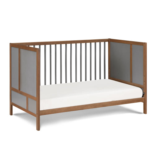 3-in-1 Crib in Walnut/Charcoal