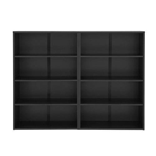 Detachable 8-Layer Adjustable CD DVD Storage Cabinet Multi-purpose Home Bookcase