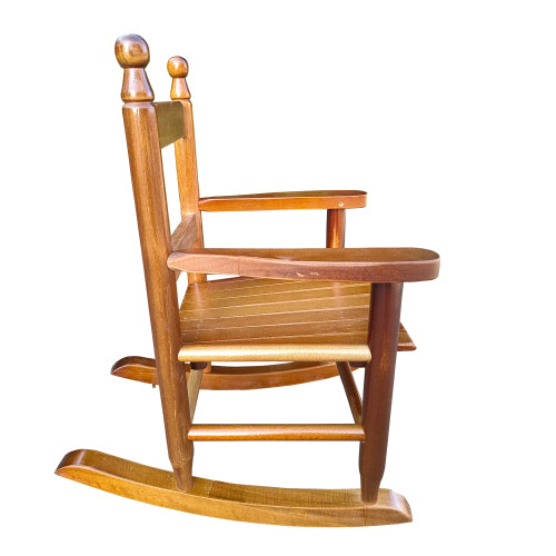 Children's rocking oak chair- Indoor or Outdoor -Suitable for kids-Durable