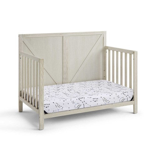 4-in-1 Convertible Crib Washed Gray