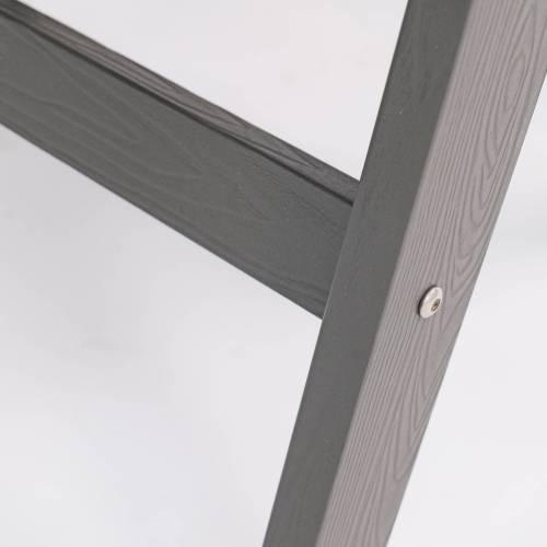 Lounge chair CHARCOAL GREY color, suitable for all seasons: Outdoor lounge chair