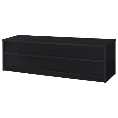 Black 78 inch TV Stand with 3 Drawers, Open Shelves & Cable Management