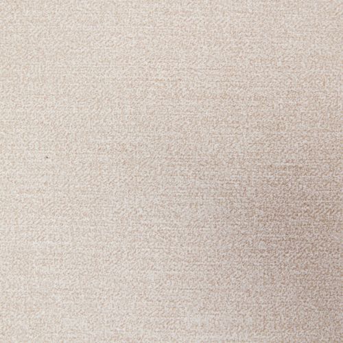Curved Back Linen Upholstered Wood Dining Chairs, Set of 2, Beige