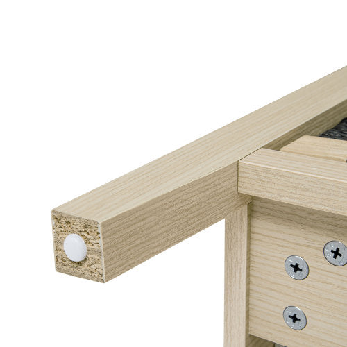 3 Drawer Buffet Sideboard with Woven Rope Design