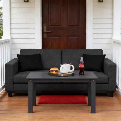Patio Table,Rectangle Outdoor Coffee Table