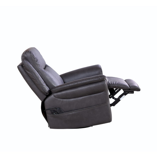 Liyasi OKIN Motor Rocking and 240 Degree Swivel Single Sofa Seat recliner Chair Infinite Position