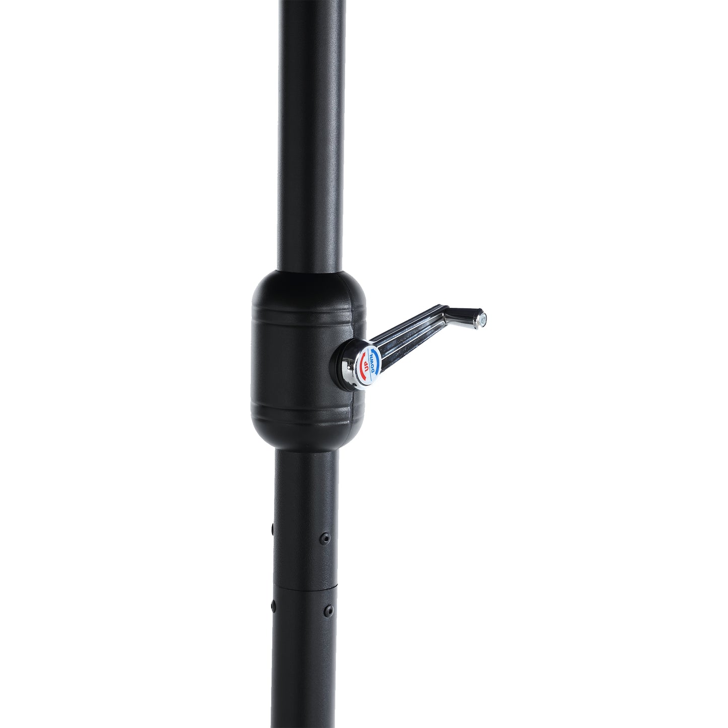 14.8 Ft Double Sided Outdoor Umbrella Rectangular Large with Crank ( Navy blue )