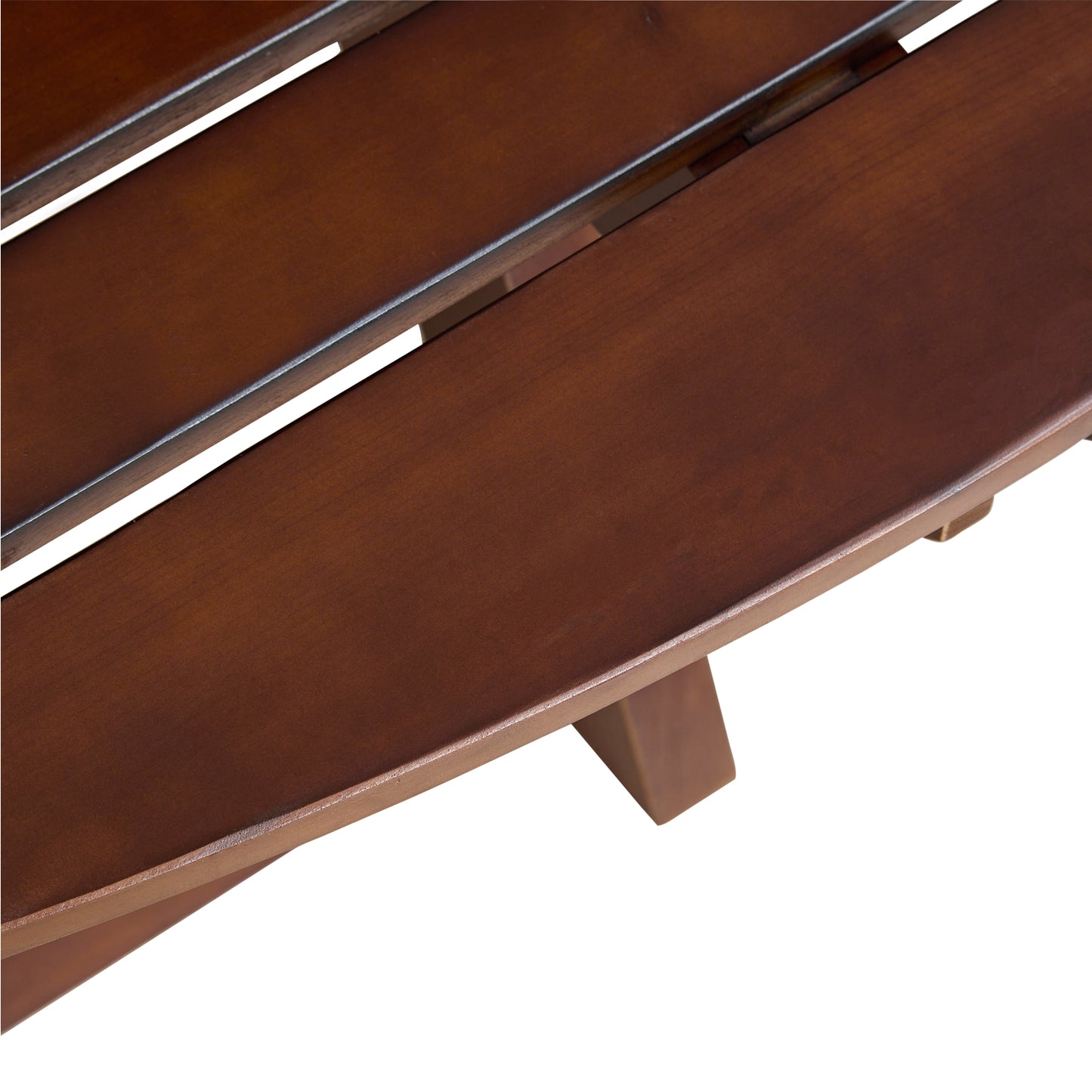 Outdoor 8 Person Picnic Table, 8 person Round Picnic Table with 4 Built-in Benches, Umbrella Hole, Outside Table and Bench Set for Garden, Backyard, Porch, Patio, Brown