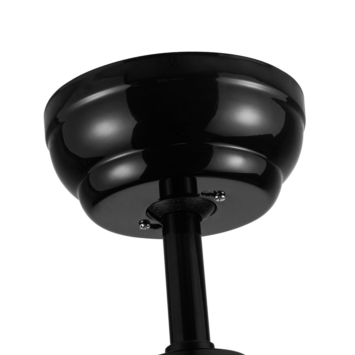 42-Inch 3-Blade Matte Black DC Motor Modern Contemporary LED Ceiling Fan-42 in x 42 in x 10.34 in