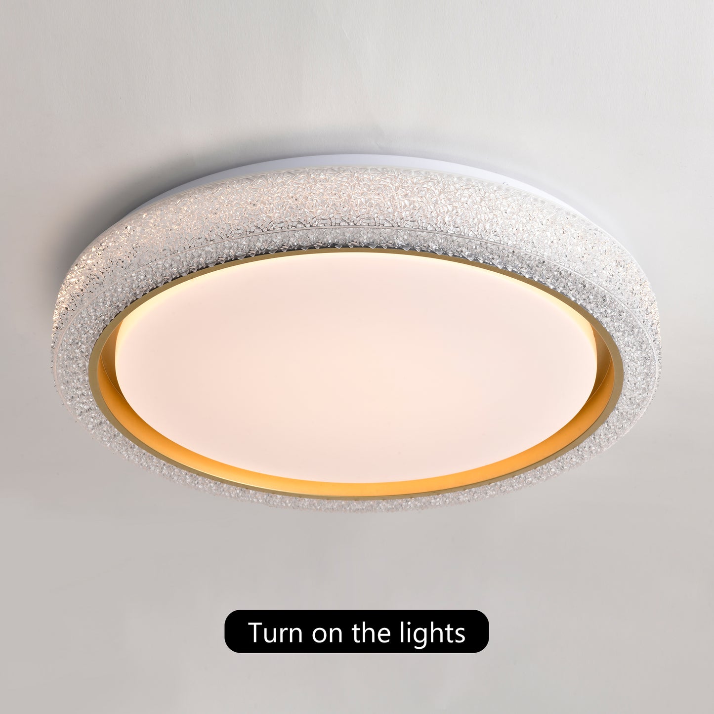 LED Flush Mount Ceiling Light Fixture, 19.69in 36W,3600LM, 5 CCT Colors 2700K 3000K 3500K 4000K 5000K, Dimmable Modern Flush Mount Light Fixture for Bedroom Bathroom Hallway