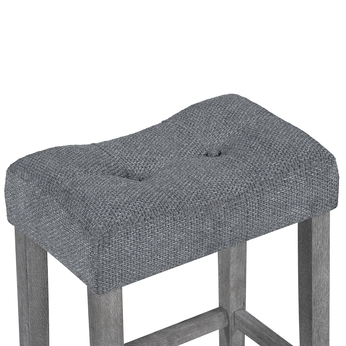 Bar Table Set with Power Outlet, Bar Table and Chairs Set, 4 Piece Dining Table Set, Industrial Breakfast Table Set, for Living Room, Dining Room, Game Room