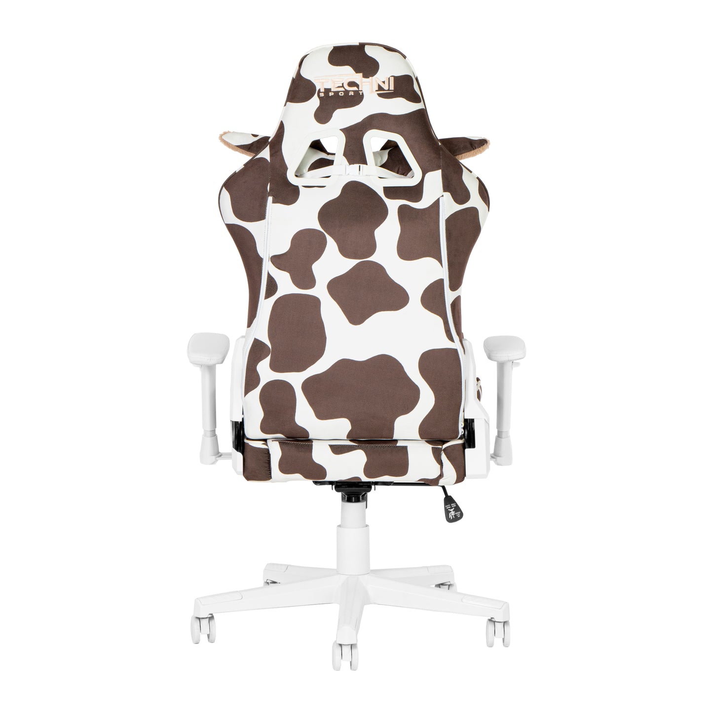 Techni Sport TS85 Brown COW Series Gaming Chair