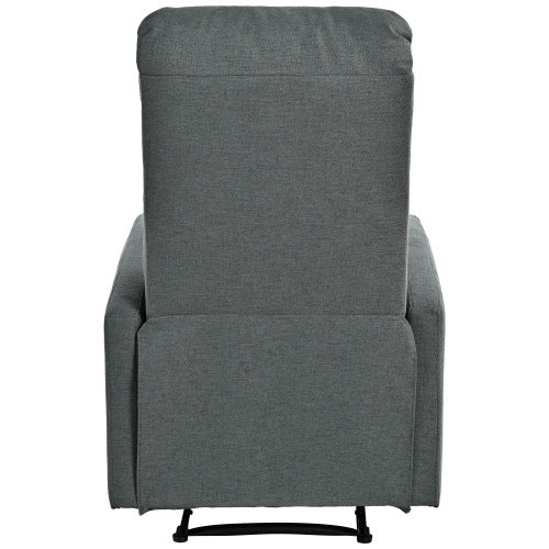 Modern Recliner Manual Recliner Home Theater Manual Recliner Chair with Adjustable Backrest for Living Room,Charcoal