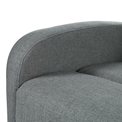 Modern Recliner Manual Recliner Home Theater Manual Recliner Chair with Adjustable Backrest for Living Room,Charcoal