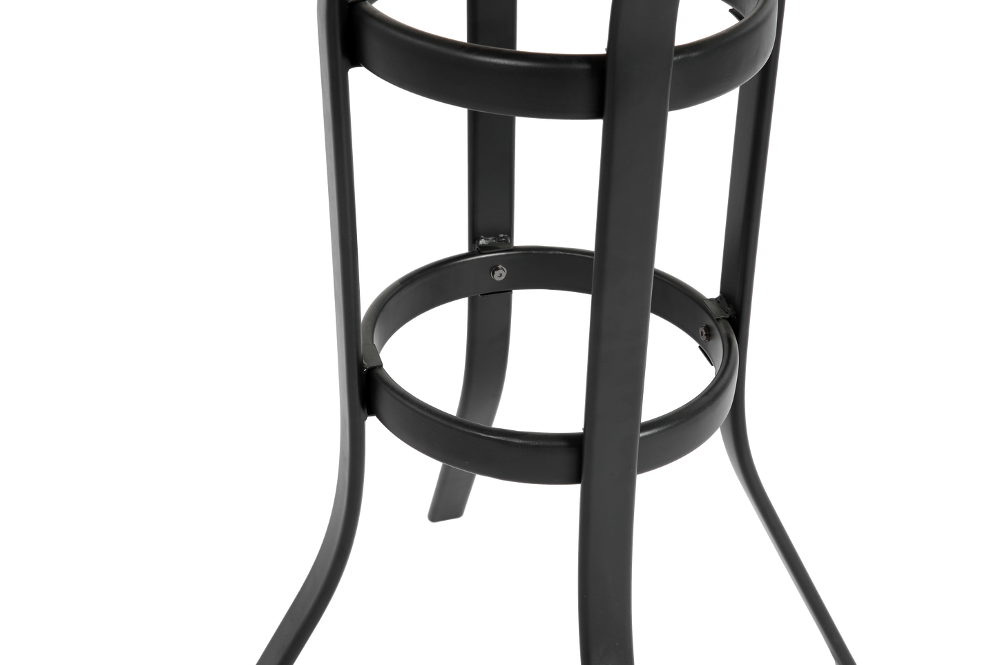 3 Pieces Outdoor Bar Stools Set,Rattan Bar Chairs,with glass table top, Wicker Bar Stools for Backyard, Garden, Pool, Balcony and Deck, Brown