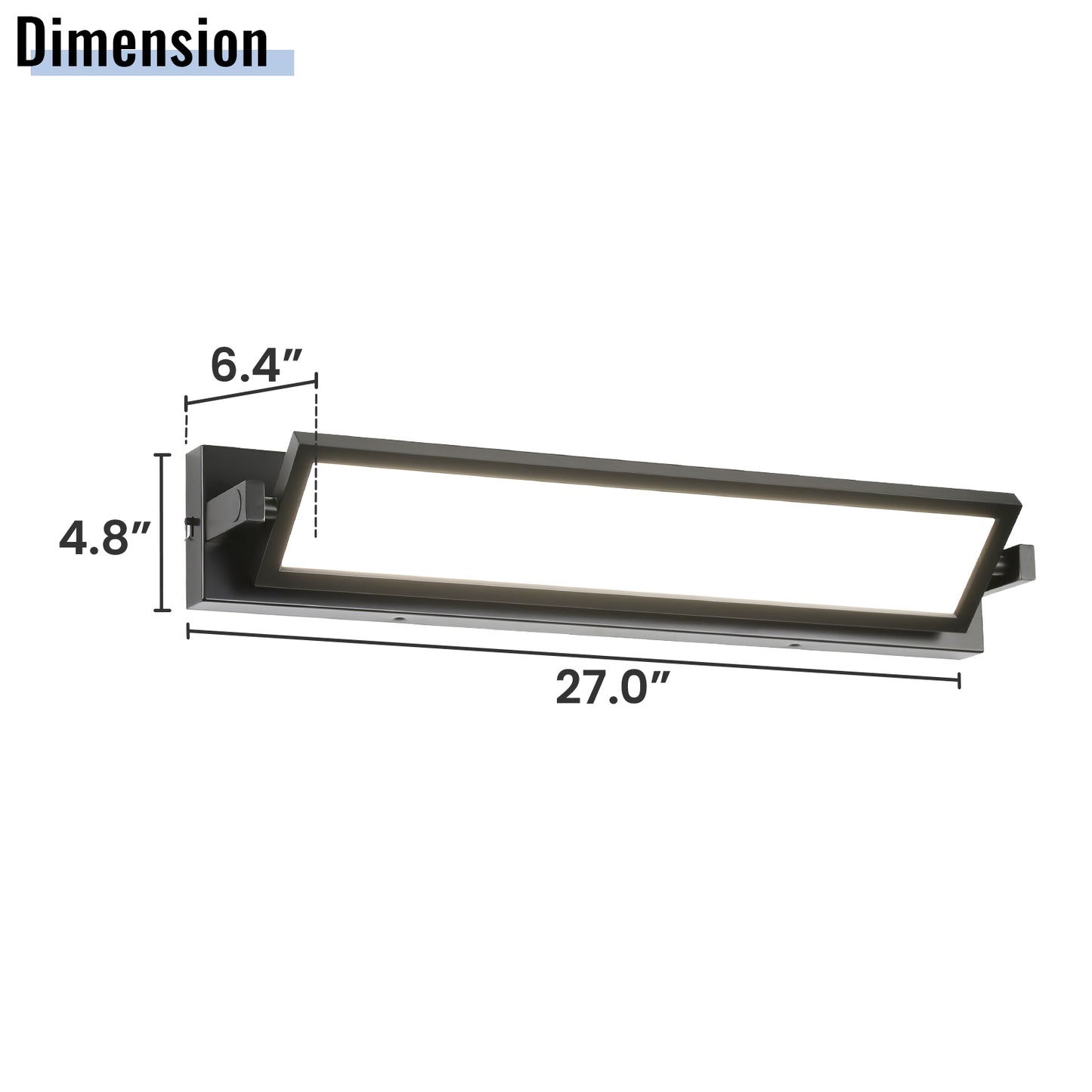 Metal Artwork Rotatable Sconces Wall Lamps with LED Dimmable Lights