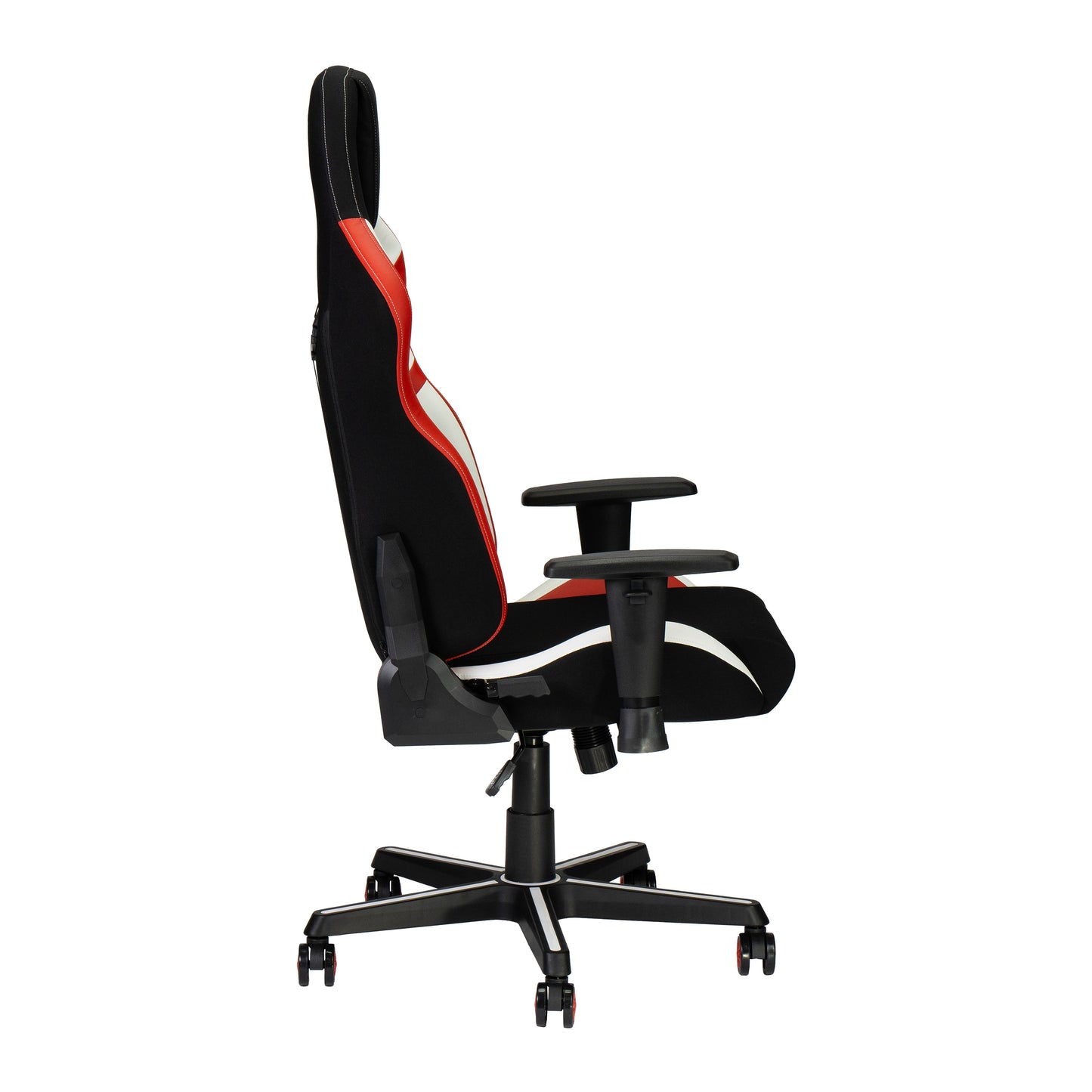 Techni Sport TSF72 Echo Gaming Chair - Black with Red & White