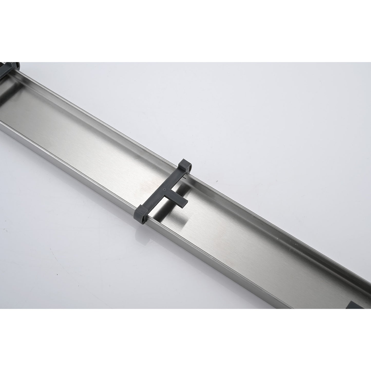 24 Inches Linear Shower Drain, Included Hair Strainer and Leveling Feet