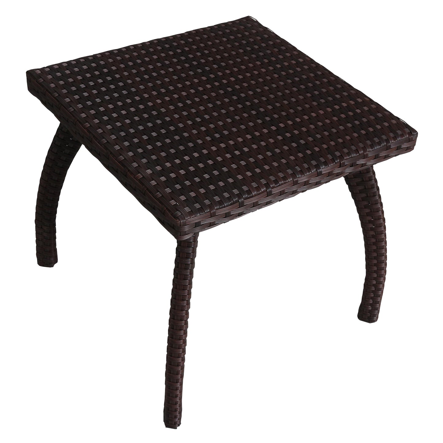 "HONOLULU BROWN SIDE TABLE "