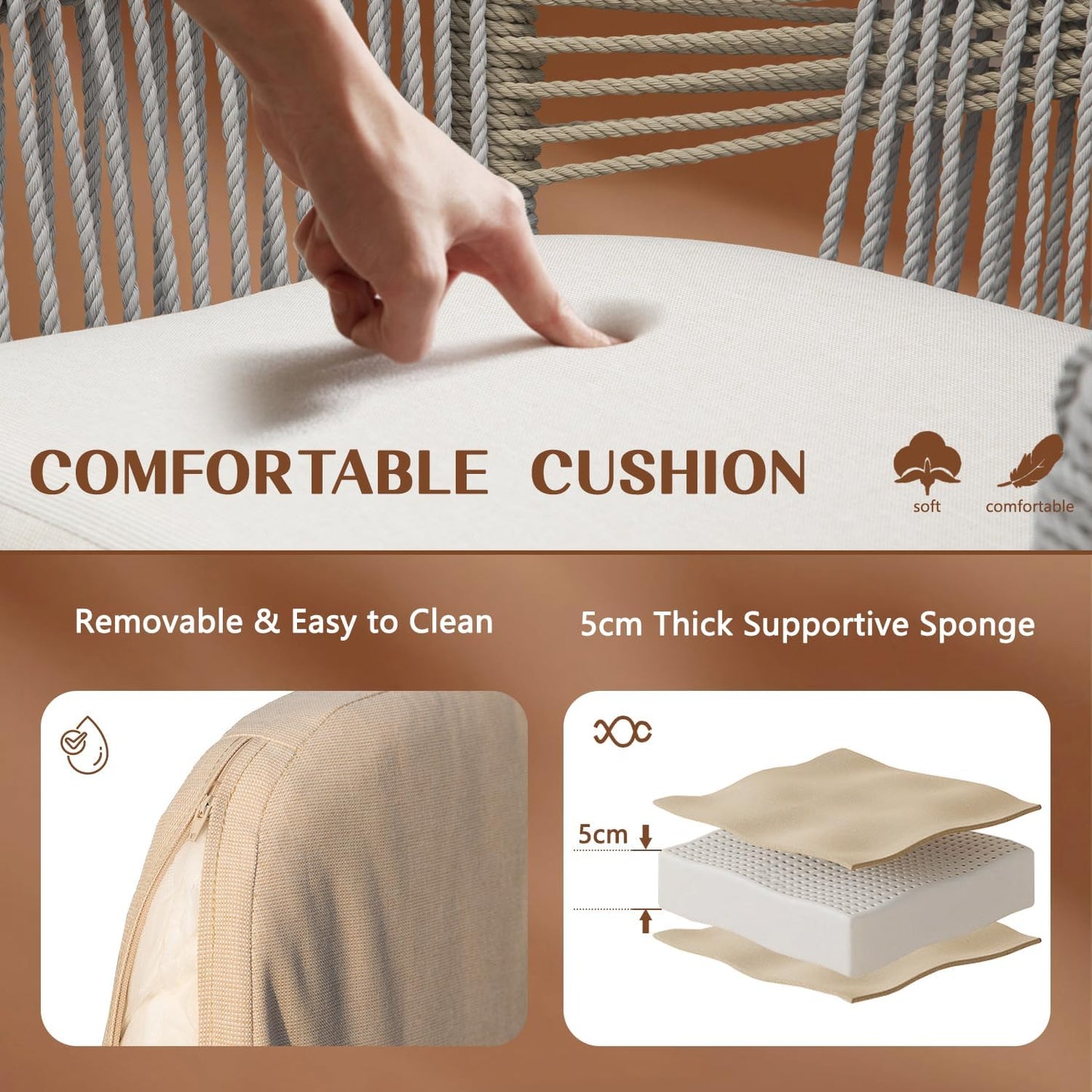 Outdoor Home Bar Unit Set of 3, All-Weather Wicker & Aluminum Frame Farmhouse Bar Table with 2 Counter Height Stools with Shelves and Cabinet, for Patio, Kitchen Island, Indoor Outdoor Use