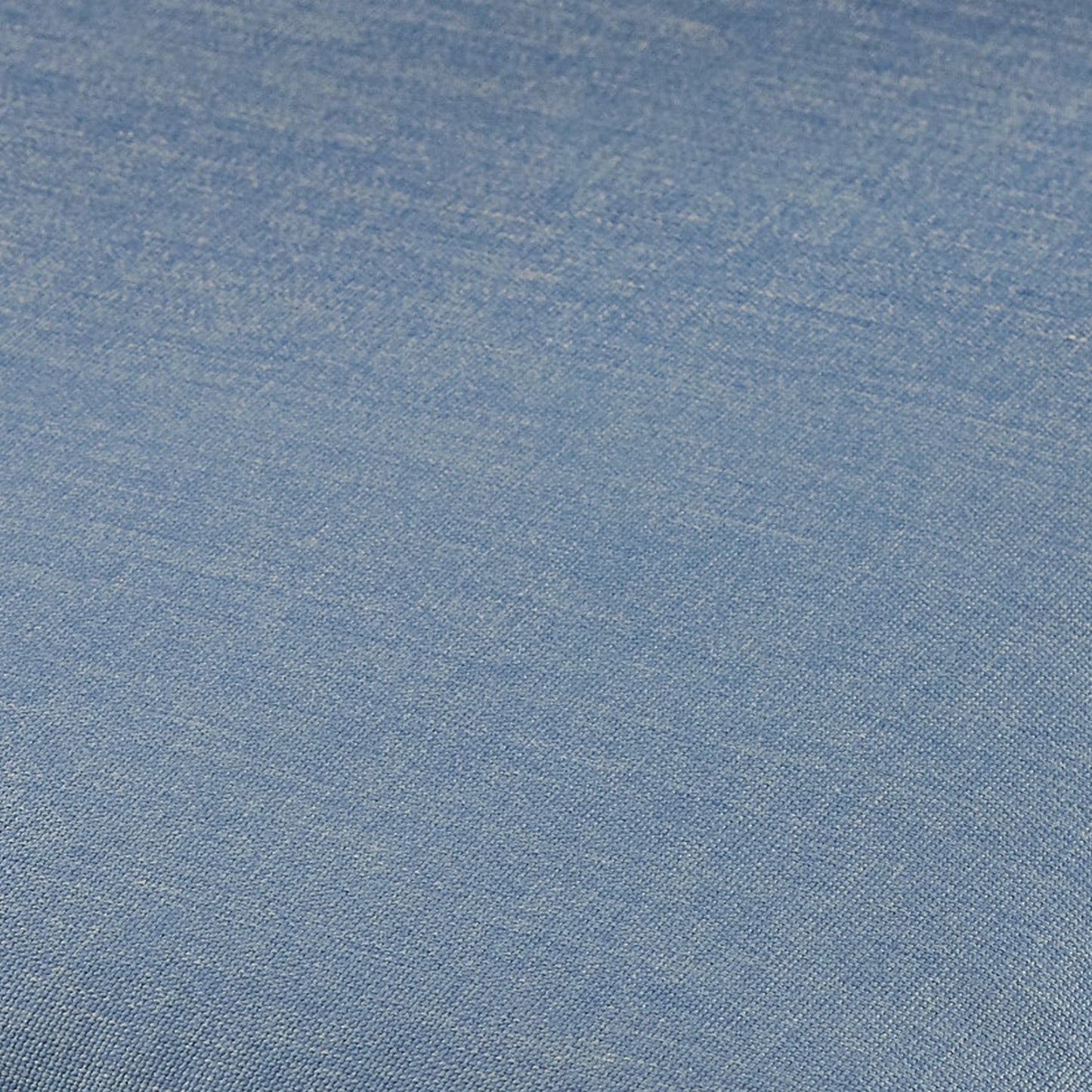 Modern Outdoor Metal Patio Side Chair with Cushion - Blue