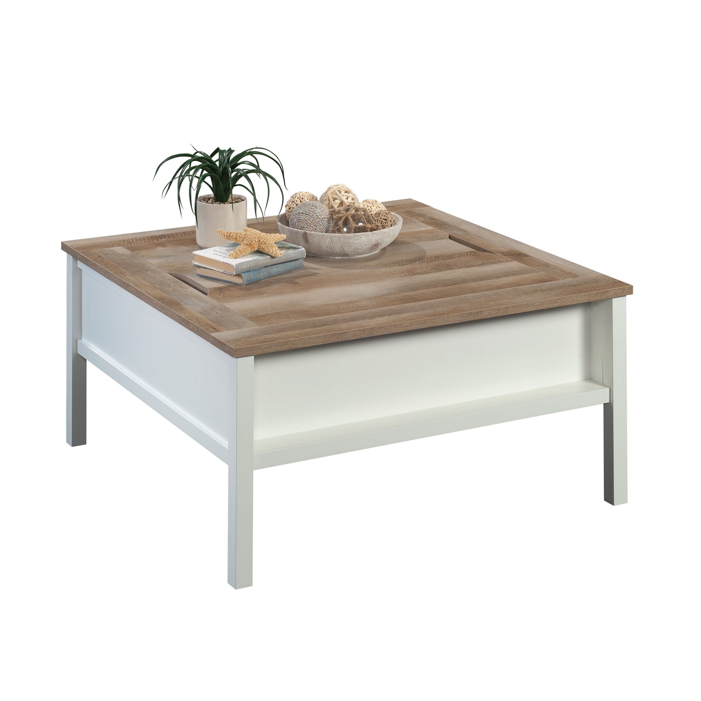 Gaming/Coffee Table, White finish