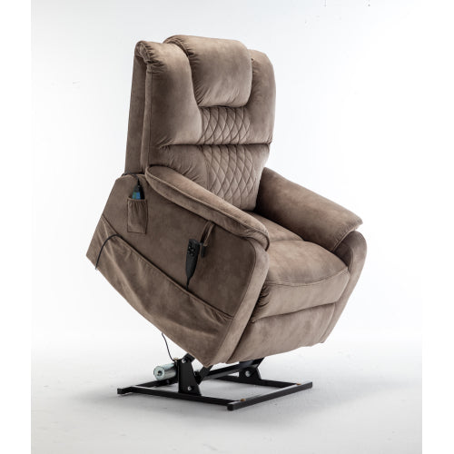 Lounge chair lift chair relax sofa chair sitting room furniture sitting room power supply elderly electric lounge chair (180 degree lying flat)