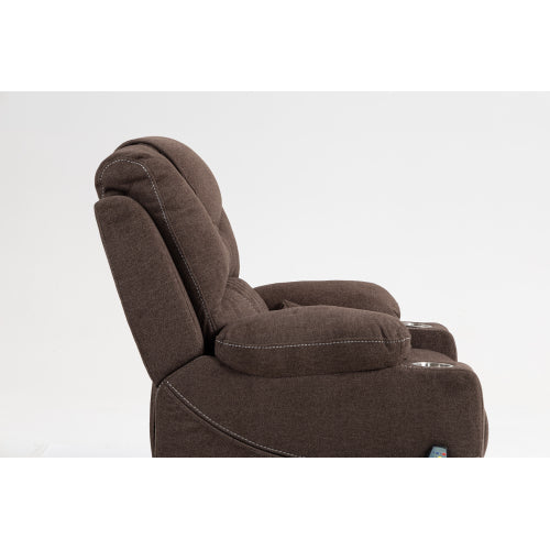 Lounge chair lift chair relax sofa chair sitting room furniture sitting room power supply elderly electric lounge chair (180 degree lying flat)