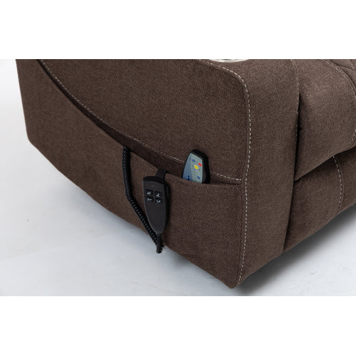 Lounge chair lift chair relax sofa chair sitting room furniture sitting room power supply elderly electric lounge chair (180 degree lying flat)