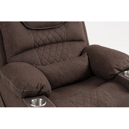 Lounge chair lift chair relax sofa chair sitting room furniture sitting room power supply elderly electric lounge chair (180 degree lying flat)
