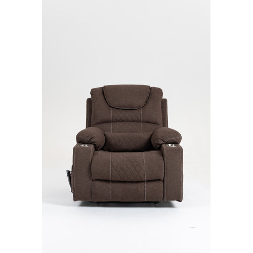 Lounge chair lift chair relax sofa chair sitting room furniture sitting room power supply elderly electric lounge chair (180 degree lying flat)