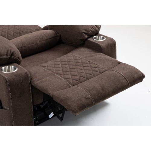 Lounge chair lift chair relax sofa chair sitting room furniture sitting room power supply elderly electric lounge chair (180 degree lying flat)