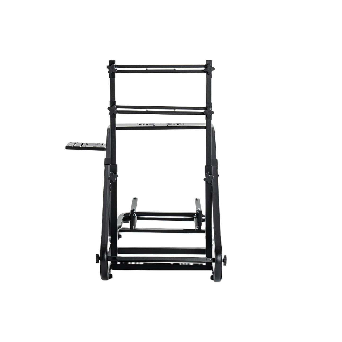 Enhanced and stable racing wheel cockpit, compatible with Fanatec, PXN, Thrustmaster, and Logitech adjustable driving simulators, excluding handbrake, pedals, and monitor