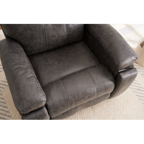 Power Lift Recliner Chair with Massage for Elderly, Overstuffed Wide Recliners, Heavy Duty and Safety Motion Reclining Mechanism