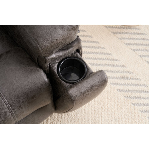 Power Lift Recliner Chair with Massage for Elderly, Overstuffed Wide Recliners, Heavy Duty and Safety Motion Reclining Mechanism