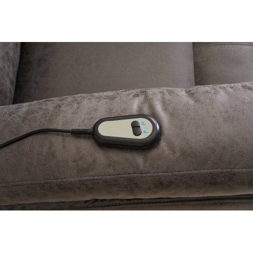 Power Lift Recliner Chair with Massage for Elderly, Overstuffed Wide Recliners, Heavy Duty and Safety Motion Reclining Mechanism