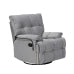 Single chair Gray comfortable seat, the seat is soft and comfortable, suitable for small living room space single sofa