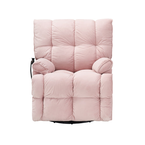 Single chair pink comfortable seat, the seat is soft and comfortable, suitable for small living room space single sofa