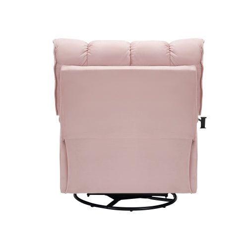 Single chair pink comfortable seat, the seat is soft and comfortable, suitable for small living room space single sofa