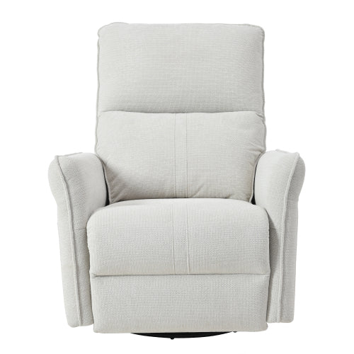 360° Swivel Rocker Recliner Chair,Swivel Nursery Rocking Chair,Glider Chair,Modern Rocking Swivel Recliner Chair for Bedroom,Living Room Chair Home Theater Seating(Fabric Gray+360°Swivel )