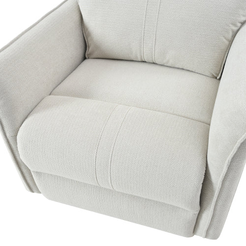 360° Swivel Rocker Recliner Chair,Swivel Nursery Rocking Chair,Glider Chair,Modern Rocking Swivel Recliner Chair for Bedroom,Living Room Chair Home Theater Seating(Fabric Gray+360°Swivel )
