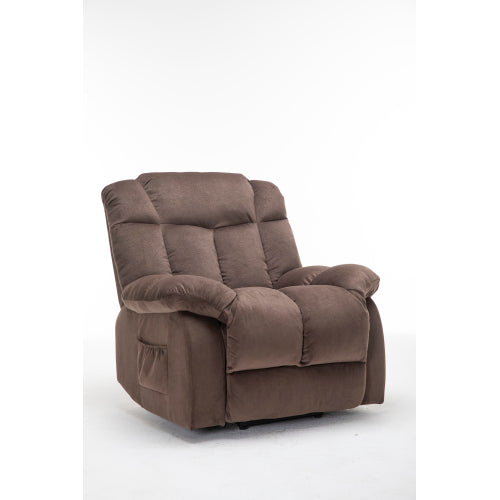 Power Lift Recliner Chair for Elderly- Heavy Duty and Safety Motion Reclining Mechanism-Fabric Sofa Living Room Chair