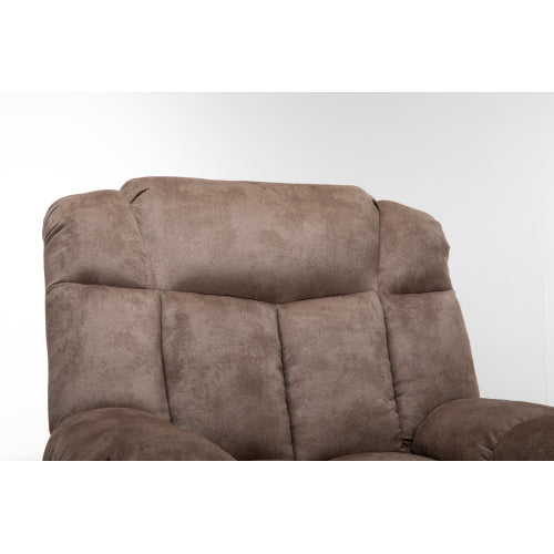 Power Lift Recliner Chair for Elderly- Heavy Duty and Safety Motion Reclining Mechanism-Fabric Sofa Living Room Chair