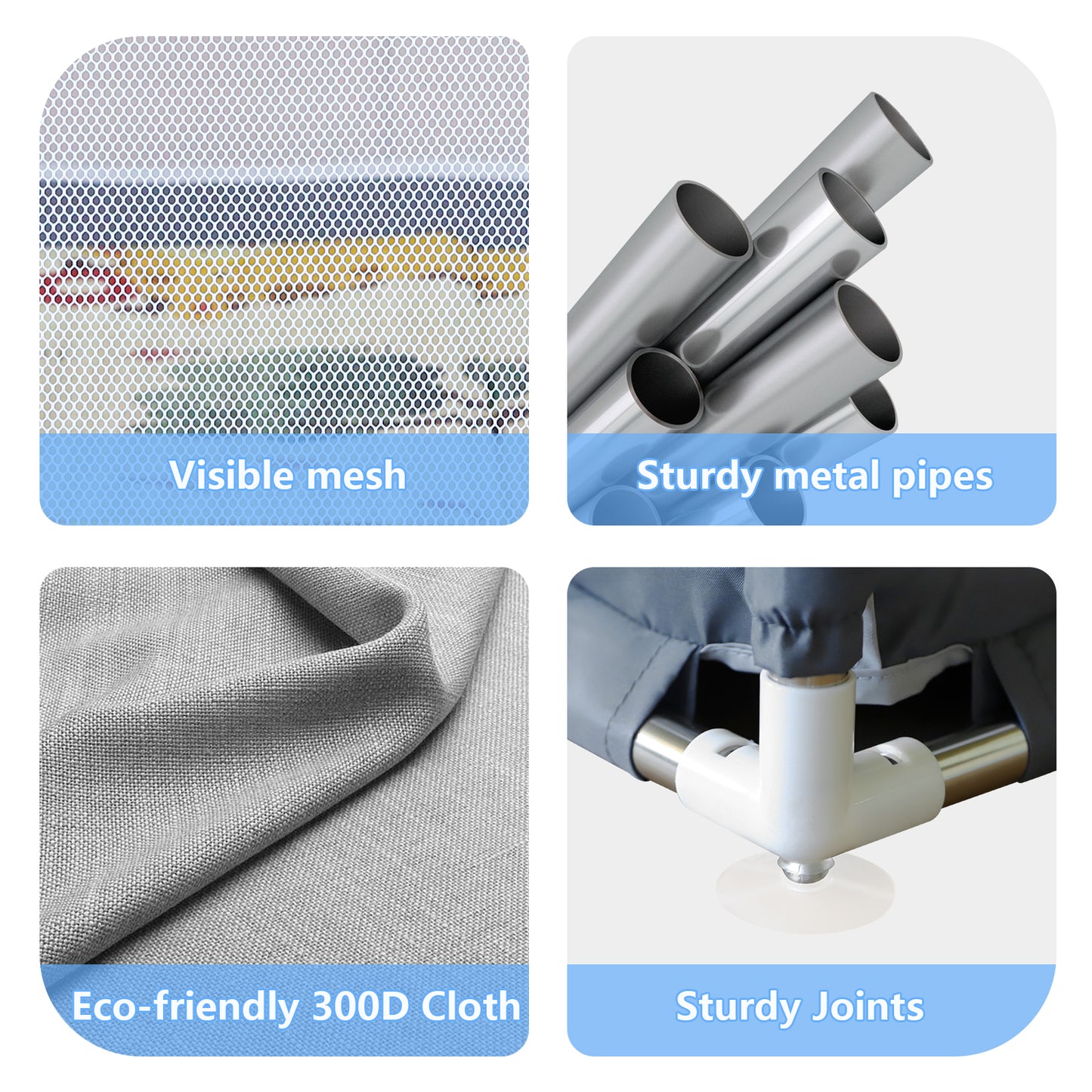 71" * 59" Baby Playard Cloth Playpen Removable Enclosures for Indoor and Outdoor Use Care for Children and Pets