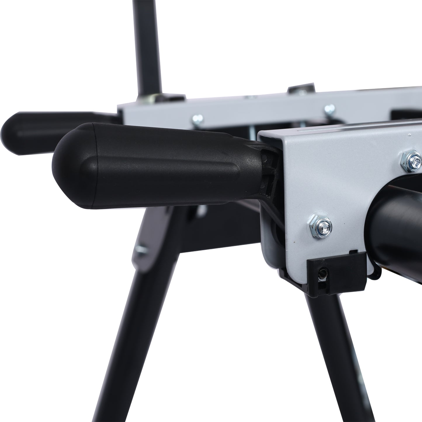 Miter Saw Stand with Quick Release Mounting Brackets,roolers ,stops,compact folding 330lbs