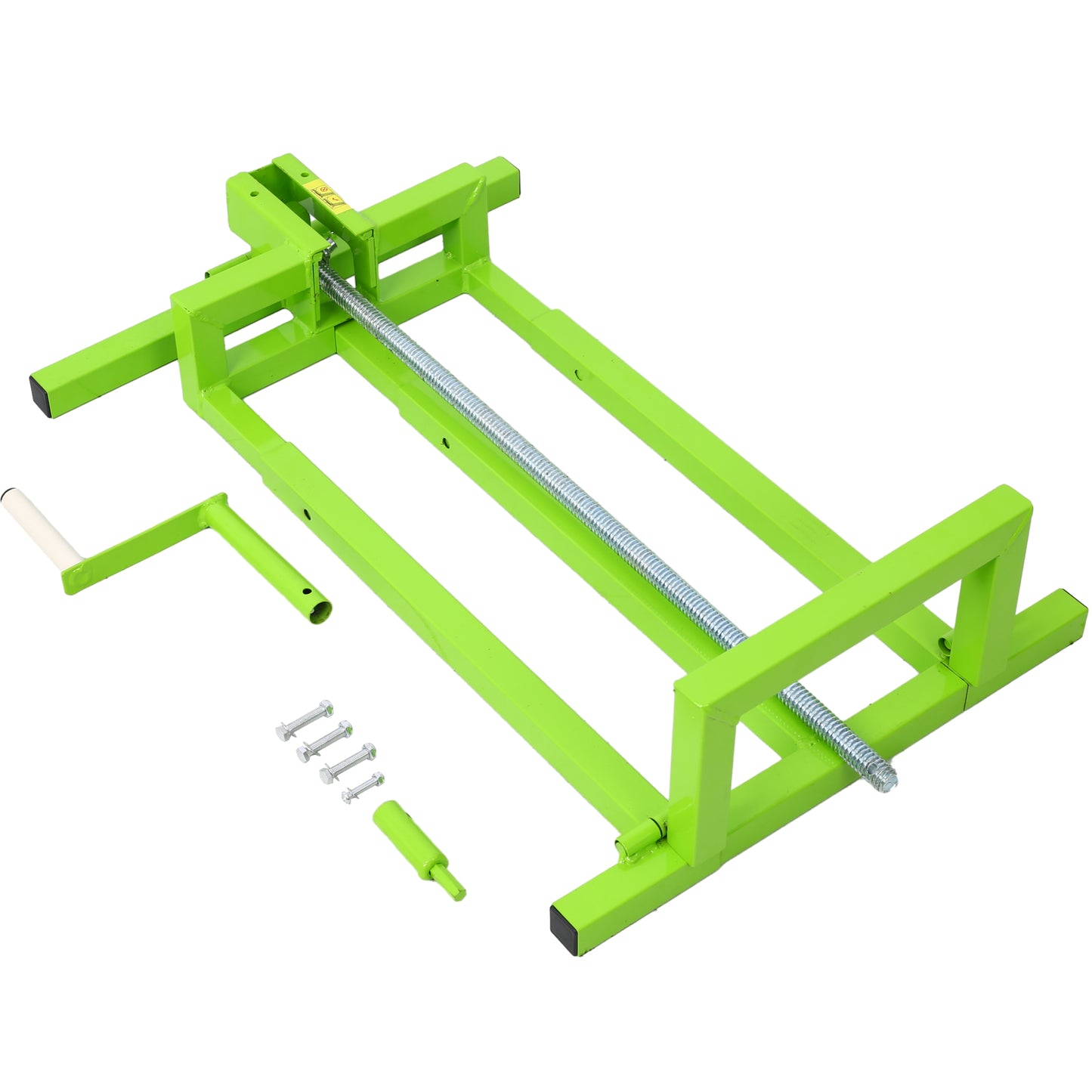 Easy Lawn Mower Lift for Riding Tractors , 800 Lbs Capacity Lawn Tractor Lifter, Ride-on Mower, Cleaning Aid, Universal, Lawn Tractor Lift, Lawn Tractor + 45° Tilt Adjustable, green