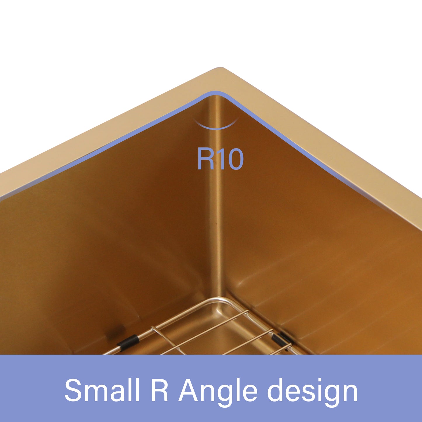 30 Gold Farmhouse Sink - 30 Inch Kitchen Sink Stainless Steel 16 gauge Apron Front Kitchen Sink