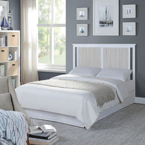 4-in-1 Crib and Changer Combo White/Rockport Gray