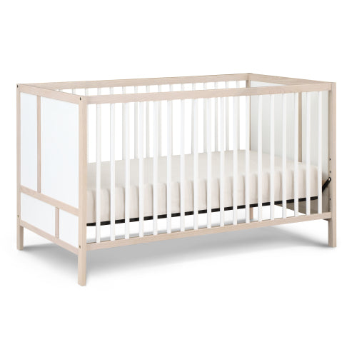 3-in-1 Crib in Washed Natural/White